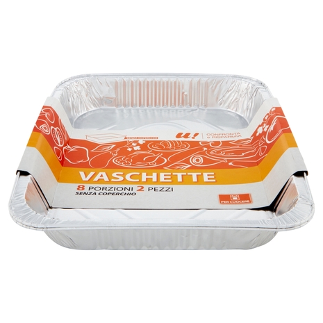 2 Vaschette 8 Porzioni U! Confronta e Risparmia